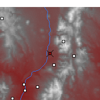 Nearby Forecast Locations - Taos - Map