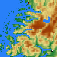 Nearby Forecast Locations - Reipå - Mapa