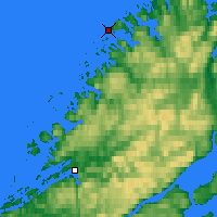 Nearby Forecast Locations - Buholmråsa Lighthouse - Map