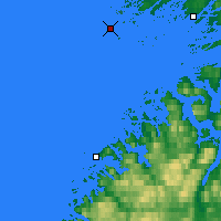 Nearby Forecast Locations - Nordøyan Lighthouse - Map