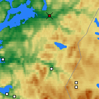 Nearby Forecast Locations - Verdal - Map