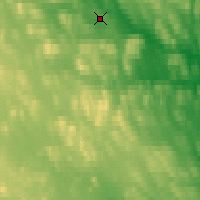 Nearby Forecast Locations - Vidsel - Mapa