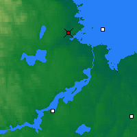Nearby Forecast Locations - Gävle - Map