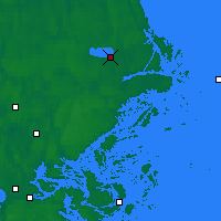 Nearby Forecast Locations - Svanberga - Map