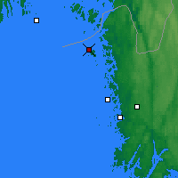 Nearby Forecast Locations - Koster Islands - Mapa