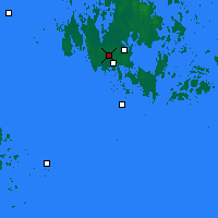 Nearby Forecast Locations - Jomala - Map