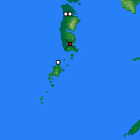 Nearby Forecast Locations - Lochboisdale - Map