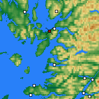 Nearby Forecast Locations - Isle of Skye - Mapa