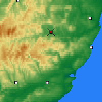 Nearby Forecast Locations - Aboyne - Mapa