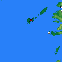 Nearby Forecast Locations - Tiree - Map