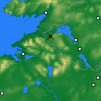 Nearby Forecast Locations - Belleek - Mapa