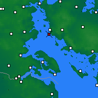 Nearby Forecast Locations - Toroe - Mapa