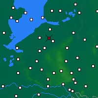 Nearby Forecast Locations - Biddinghuizen - Mapa