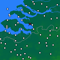 Nearby Forecast Locations - Tholen - Map