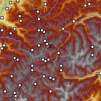 Nearby Forecast Locations - Samnaun - Map