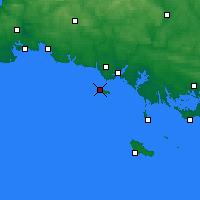 Nearby Forecast Locations - Groix - Map