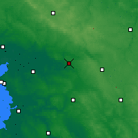 Nearby Forecast Locations - Niort - Mapa