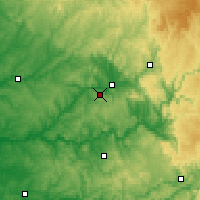 Nearby Forecast Locations - Grèzes - Mapa