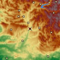 Nearby Forecast Locations - Château-Arnoux-Saint-Auban - Map