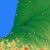 Nearby Forecast Locations - Dax - Mapa