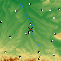 Nearby Forecast Locations - Francazal - Map