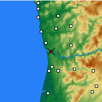 Nearby Forecast Locations - Serra do Pil. - Mapa