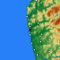 Nearby Forecast Locations - Viana do Castelo - Mapa