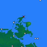 Nearby Forecast Locations - Cape Arkona - Mapa