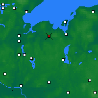 Nearby Forecast Locations - Grevesmühlen - Mapa