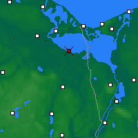 Nearby Forecast Locations - Ueckermünde - Map