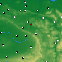 Nearby Forecast Locations - Bad Salzuflen - Map