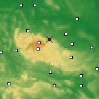 Nearby Forecast Locations - Wernigerode - Mapa