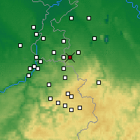 Nearby Forecast Locations - Aachen - Mapa