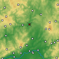 Nearby Forecast Locations - Giessen - Mapa