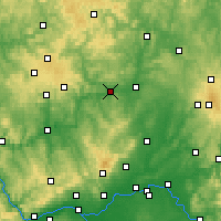 Nearby Forecast Locations - Wetzlar - Mapa