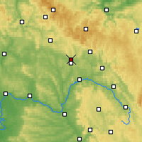 Nearby Forecast Locations - Lautertal - Map
