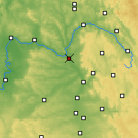 Nearby Forecast Locations - Bamberg - Map