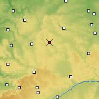 Nearby Forecast Locations - Feuchtwangen - Map