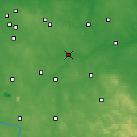 Nearby Forecast Locations - Tomaszów Mazowiecki - Map