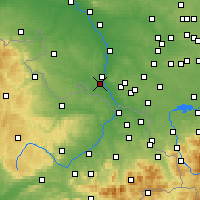 Nearby Forecast Locations - Racibórz - Map