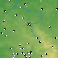 Nearby Forecast Locations - Częstochowa - Mapa