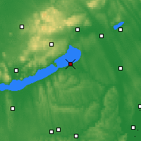 Nearby Forecast Locations - Siófok - Map