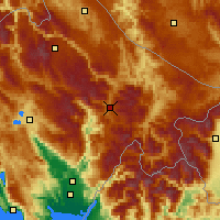Nearby Forecast Locations - Kolašin - Map