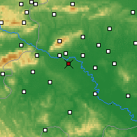 Nearby Forecast Locations - Zagreb - Map