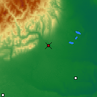 Nearby Forecast Locations - Buzău - Mapa