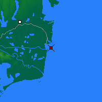 Nearby Forecast Locations - Sulina - Map
