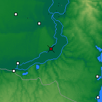Nearby Forecast Locations - Feteşti - Map