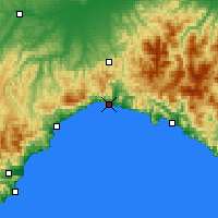 Nearby Forecast Locations - Genoa - Mapa