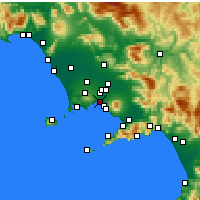 Nearby Forecast Locations - Naples - Mapa