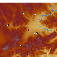 Nearby Forecast Locations - Malatya - Map